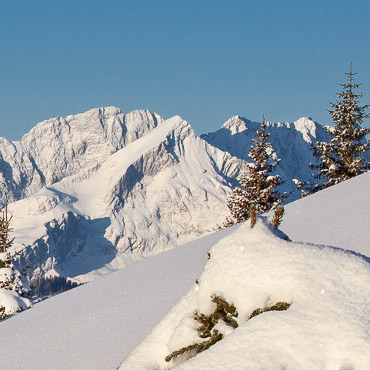 Winterlandschaft, Alpspitze