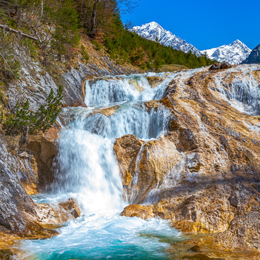Wasserfall im Karwendel - Karwendelbach